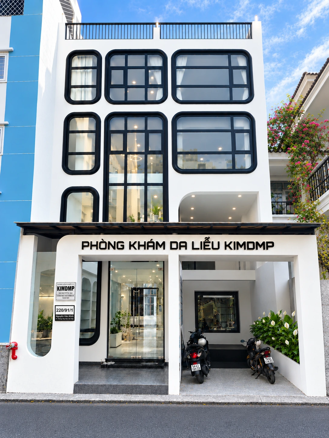 Phòng khám da liễu Kim DMP cơ sở Sài Gòn tại 220/91/1 Nguyễn Văn Khối, Gò Vấp